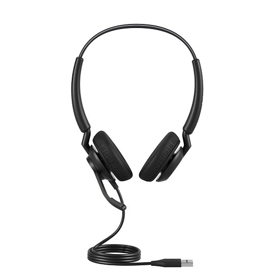 Jabra Engage 40/Stereo/ANC/USB/Drát/Černá