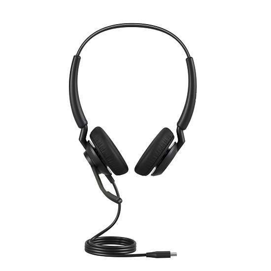 Jabra Engage 40/Stereo/ANC/USB-C/Drát/Černá