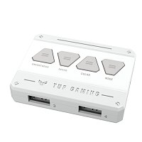 Asus TUF Gaming TF120 3in1 -vent. 120mm ARGB white