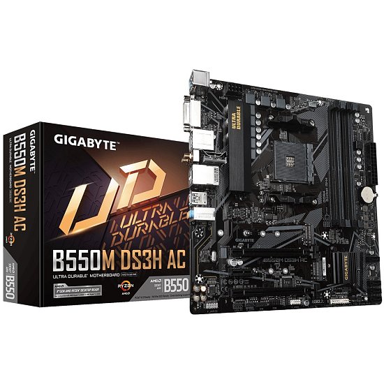 GIGABYTE B550M DS3H AC