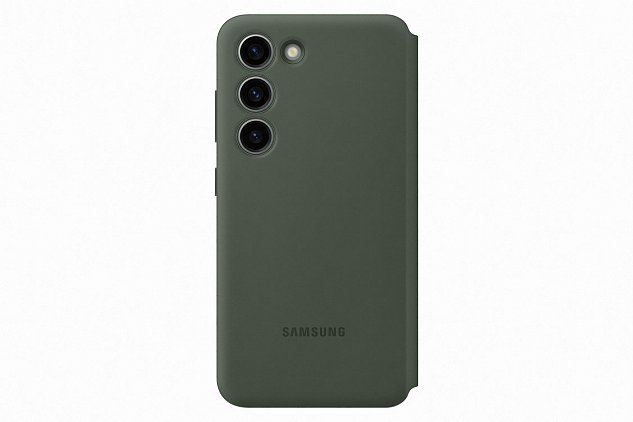 Samsung Flipové pouzdro Smart View pro Samsung Galaxy S23 Khaki