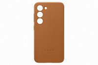 Samsung Kožený zadní kryt pro Samsung Galaxy S23+ Camel Samsung Kožený zadní kryt pro Samsung Galaxy S23+ Camel
