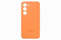 Samsung Silikonový zadní kryt pro Samsung Galaxy S23 Orange