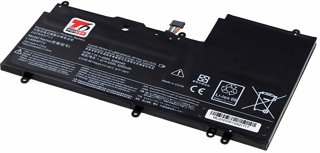 Baterie T6 Power Lenovo IdeaPad Yoga 3 14, 3 1470, Yoga 700-14ISK, 6280mAh, 45Wh, 4cell, Li-pol