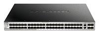 D-Link DGS-3130-54S L3 Stackable Managed switch, 48x SFP, 2x 10G RJ-45, 2x 10G SFP+