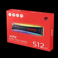ADATA XPG SPECTRIX S40G/512GB/SSD/M.2 NVMe/RGB/5R