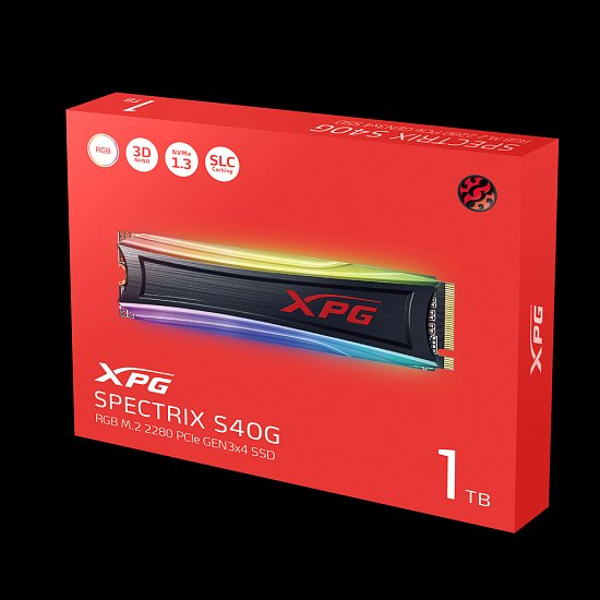 ADATA XPG SPECTRIX S40G/1TB/SSD/M.2 NVMe/RGB/5R