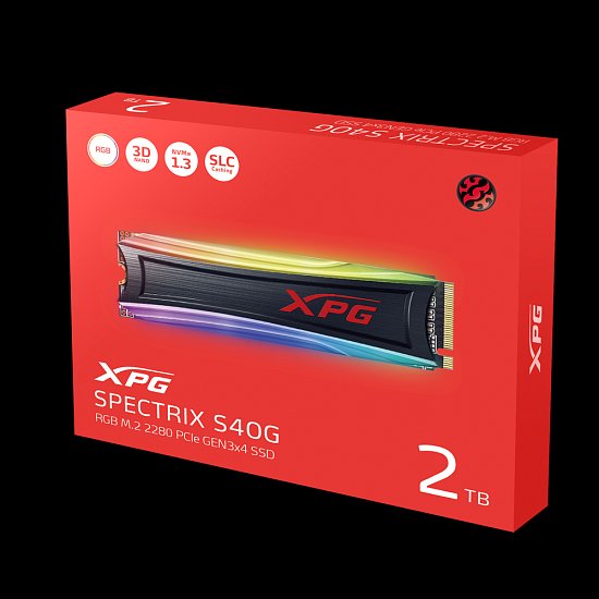 ADATA XPG SPECTRIX S40G/2TB/SSD/M.2 NVMe/RGB/5R