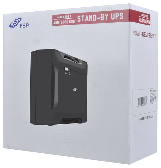 FSP/Fortron UPS Nano 600, 600 VA, offline