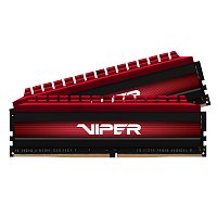 Patriot Viper 4/DDR4/16GB/3600MHz/CL18/2x8GB/Red