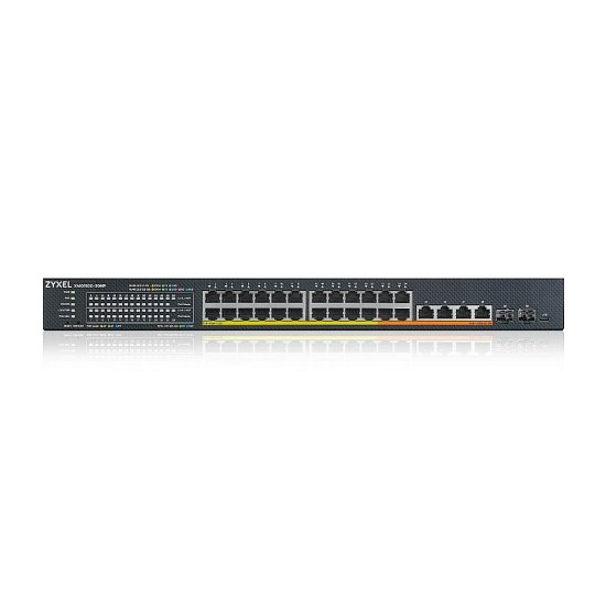 ZYXEL XGS1930-30HP 24port,2,5GbE Smart Managed Layer 2 PoE 700W 22xPoE+/8xPoE++ Switch