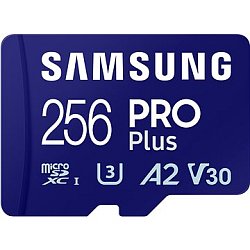 Samsung micro SDXC 256GB PRO Plus + USB adaptér