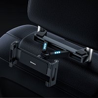 Baseus SUTQ000001 JoyRide Back Seat Držák Telefonu a Tabletu Black