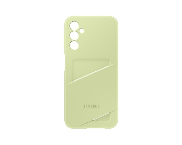 Samsung Zadní kryt s kapsou na kartu pro Samsung Galaxy A14 Lime