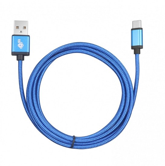 TB Touch USB - USB C kabel, 1,5m, modrý