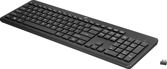 HP 230/Bezdrátová USB/UK-Layout/Černá