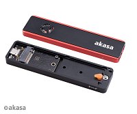 AKASA USB 3.2 Gen 2 ext. rámeček pro M.2 SSD RGB