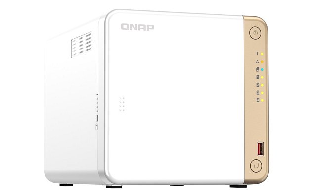 QNAP TS-462-4G (2core 2,9GHz, 4GB RAM, 4x SATA, 2x M.2 NVMe, 1x PCIe, 1x HDMI 4K, 1x 2,5GbE, 4x USB)