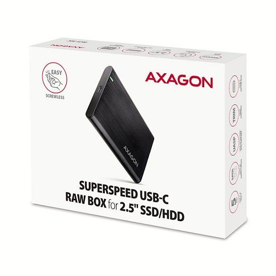 AXAGON EE25-A6C, USB-C 3.2 Gen 1 - SATA 6G 2.5