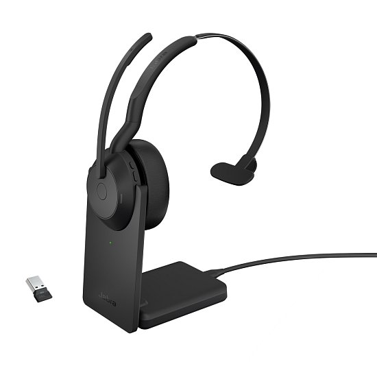 Jabra Evolve2 55, Link380a UC Mono Stand