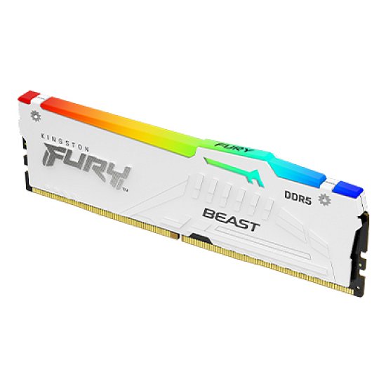 16GB DDR5-5200MHz CL36 Kingston FB White RGB  AMD