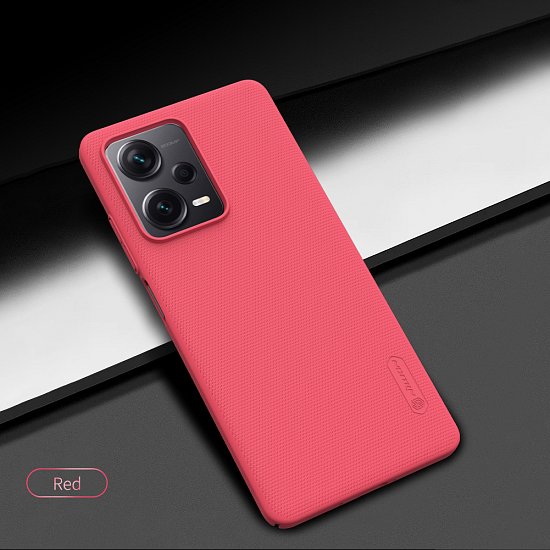 Nillkin Super Frosted Zadní Kryt pro Xiaomi Redmi Note 12 Pro+ 5G Bright Red
