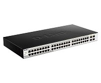 D-Link DGS-1210-52/ME/E 48-Port 10/100/1000BASE-T + 4-Port 1 Gbps SFP Ports Metro Ethernet