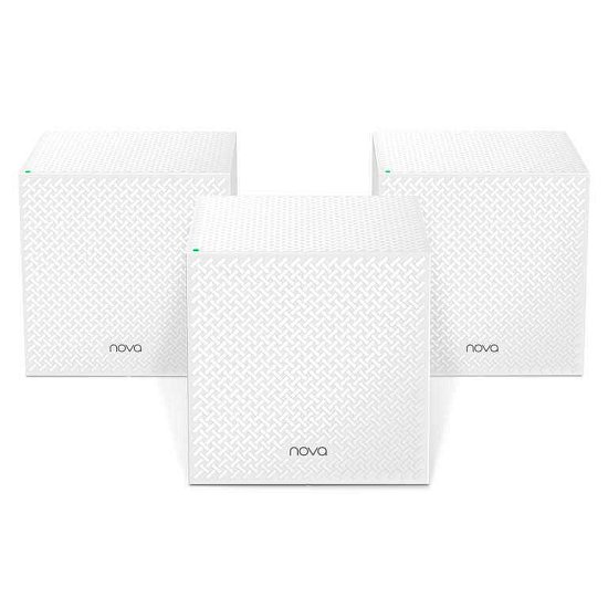 Tenda Nova MW12 (3-pack) WiFi AC2100 Tri-Band Mesh Gigabit system, 9x GLAN/GWAN, SMART CZ aplikace
