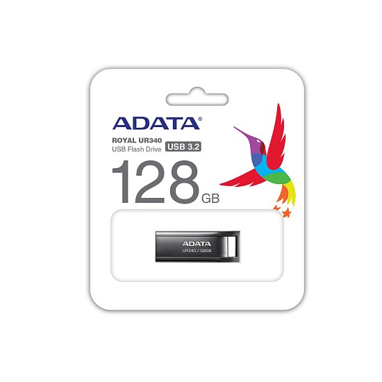 128GB ADATA UR340 USB 3.2 černá