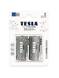 TESLA - baterie C SILVER+, 2ks, LR14