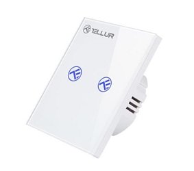 Tellur WiFi Smart Spínač, 2 porty, 1800W, 10A bílý
