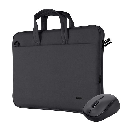 TRUST Laptop Bag And Mouse Set - černý