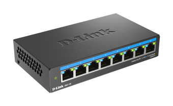 D-Link DMS-108/E 8-port 2.5G Multi-Gigabit QoS IGMP Snooping Switch