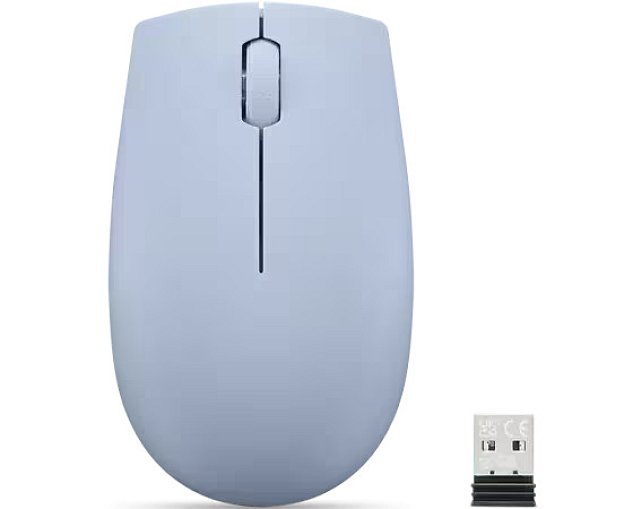 Lenovo 300 Wireless Compact Mouse frost blue +bat