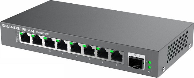 Grandstream GWN7701M Unmanaged Network Switch 8x2,5Gb portů / 1 SFP+