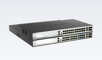 D-Link DMS-3130-30PS/E L3 Stck. Mng. Multi-Gig switch 16x 2.5G PoE+,8x 5G PoE++,2x 10G,4x 25G SFP28