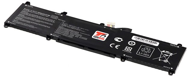 Baterie T6 Power Asus VivoBook S13 S330F, S330U, X330F, X330U, 3600mAh, 41Wh, 3cell, Li-pol