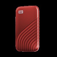 WD My Passport SSD 1TB červená