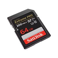 SanDisk Extreme PRO SDXC 64GB 200MB/s V30 UHS-I