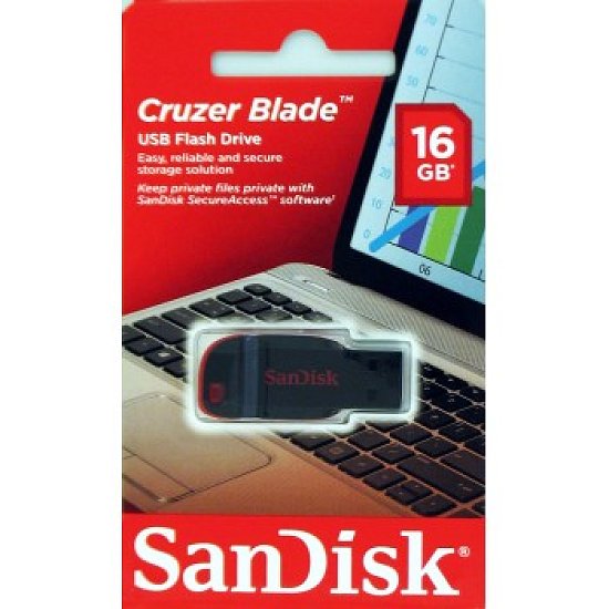 SanDisk Cruzer Blade 16GB USB 2.0 černá