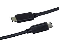 PremiumCord USB-C kabel ( USB 3.2 generation 2x2, 5A, 20Gbit/s ) černý, 1m