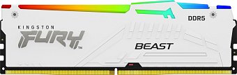 Kingston FURY Beast/DDR5/128GB/5200MHz/CL40/4x32GB/White