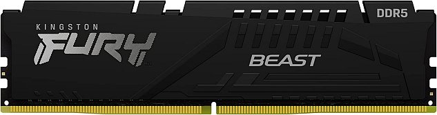 Kingston FURY Beast/DDR5/64GB/5600MHz/CL40/4x16GB/Black