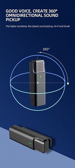 Bezdrátový mikrofon Viking M301/Jack