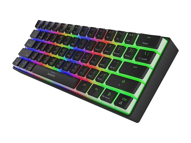 Genesis herní klávesnice THOR 660, RGB, černá