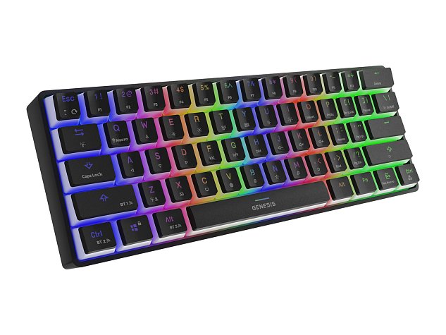 Genesis herní klávesnice THOR 660, RGB, černá