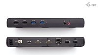 i-tec USB 3.0/USB-C/Thunderbolt, 2x HDMI Docking Station, PD 85W