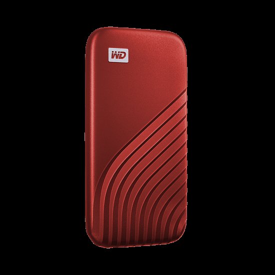 WD My Passport SSD 2TB červená