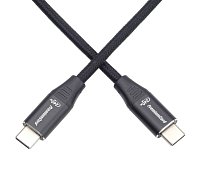 PremiumCord Kabel USB-C M/M, 240W 480 MBps, 1m