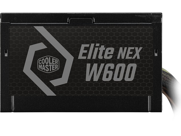 Cooler Master zdroj ELITE NEX 600W 80+, černý